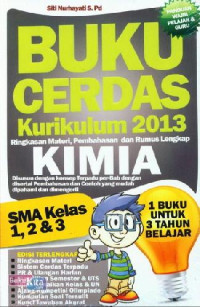 Image of Buku Cerdas Kimia SMA Kelas 1, 2, dan 3