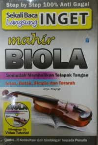 Image of Sekali Baca Langsung Ingat Mahir Biola